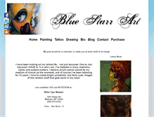 Tablet Screenshot of blue-starr.com